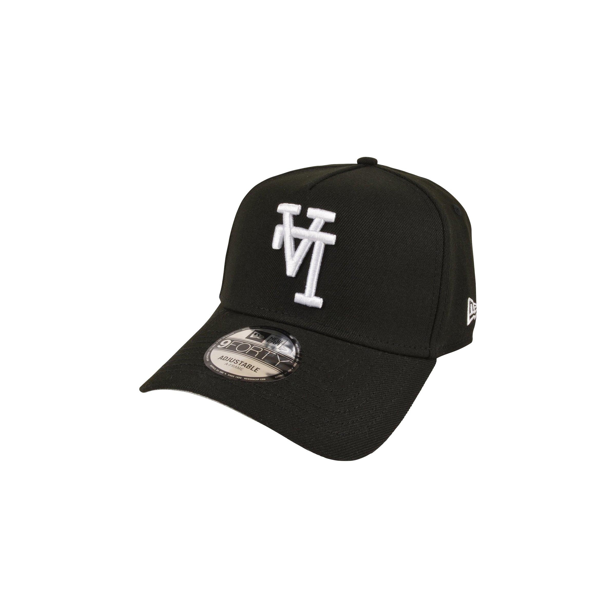 New Era Las Angeles Dodgers 9FORTY A Frame Upside Down Logo Snapback-Black